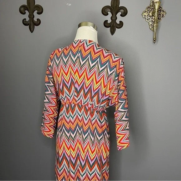Lull Fama lightweight multi color maxi dress size Large - Picture 5 of 10